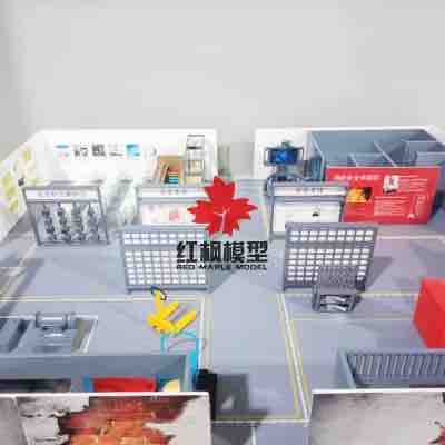 廠房消防安全演練沙盤