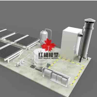 太陽能轉(zhuǎn)化裝置沙盤