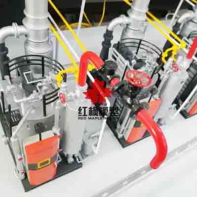 鍋爐工作流程演示模型