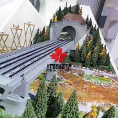 鐵路橋梁隧道工程模型