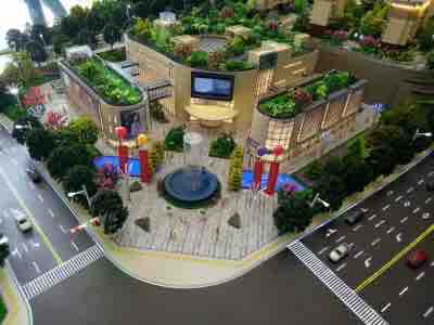 建筑沙盤(pán)模型比例與尺寸的制定