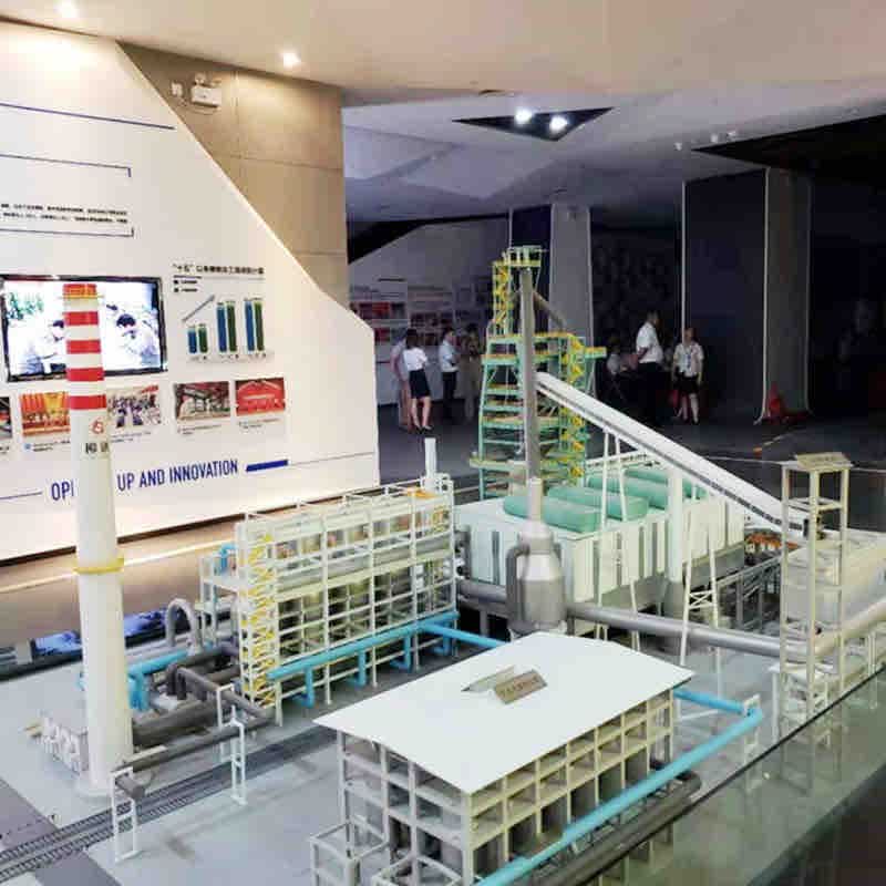 沙盤模型之中綠化花草樹木顏色怎么做