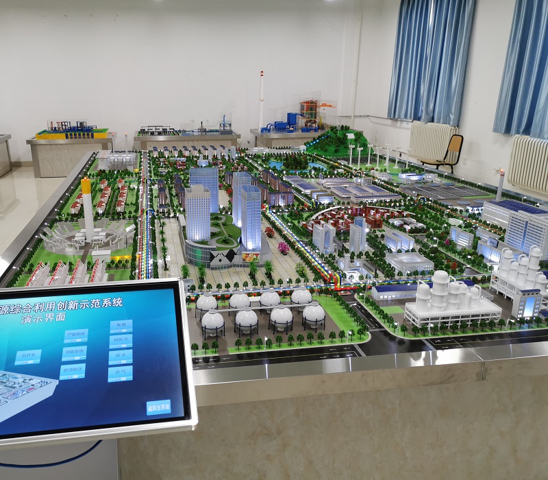綜合能源站沙盤