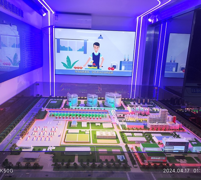 油氣儲(chǔ)運(yùn)樞紐沙盤