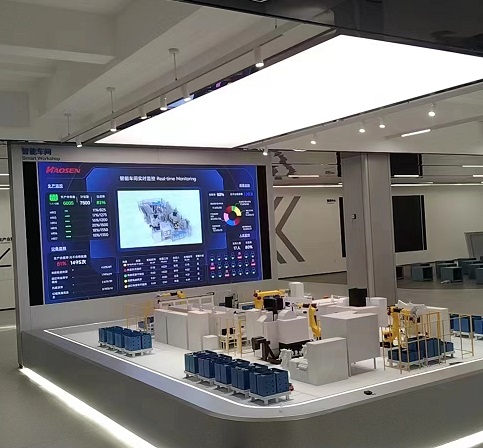 機(jī)器人柔性產(chǎn)線沙盤