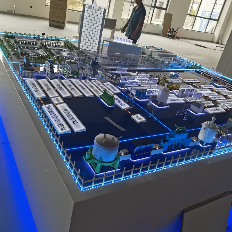 新能源裝備產(chǎn)業(yè)園沙盤