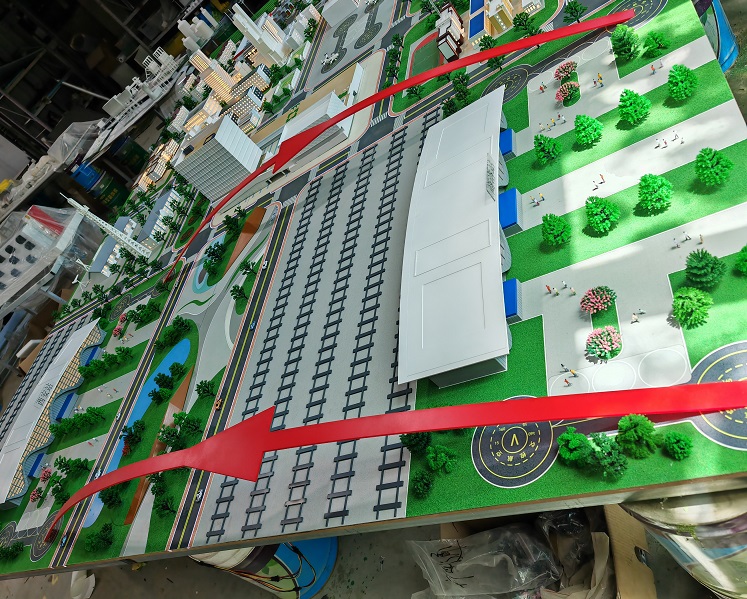 低空經(jīng)濟(jì)產(chǎn)業(yè)園區(qū)沙盤