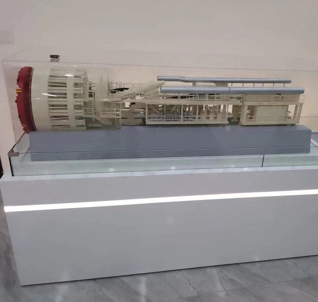 盾構(gòu)機(jī)隧道裝備沙盤